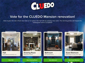 Houzz, the online platform for home renovation and design, has teamed up with toy and game company Hasbro to renovate the Cluedo Mansion, in celebration of Cluedoâ€™s 70th anniversary.
